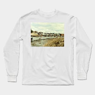 TOPSHAM, DEVON, VIEWED FROM THE RIVER EXE. Long Sleeve T-Shirt